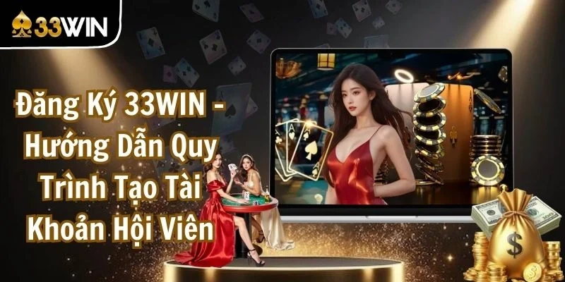 Đăng Ký 33WIN - Hướng Dẫn Quy Trình Tạo Tài Khoản Hội Viên